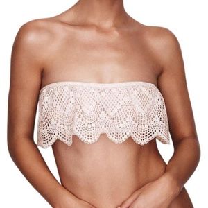 SOLD Victoria's Secret Coconut White Bandeau